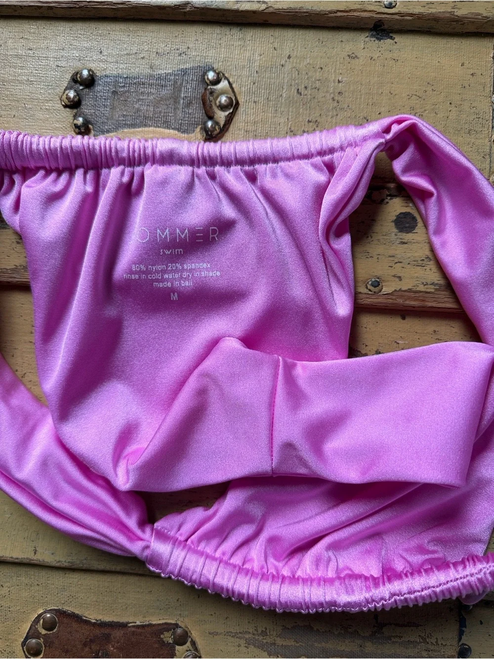 SOMMER SWIM THE SADIE BOTTOM IN PROFUMO PINK - Picture 4 of 12